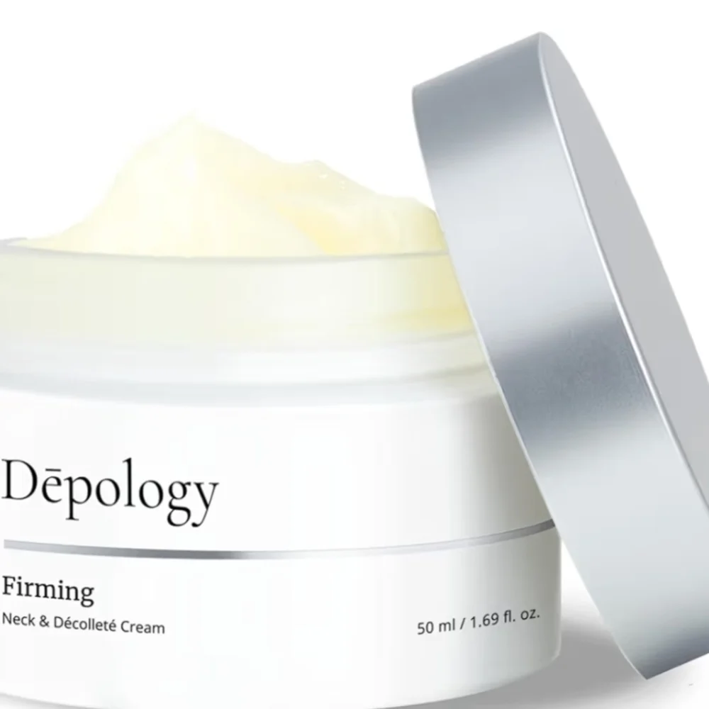 Dèpology Firming Neck & Décolleté Cream 1.69oz Anti-Aging Retinol NEW Sealed
